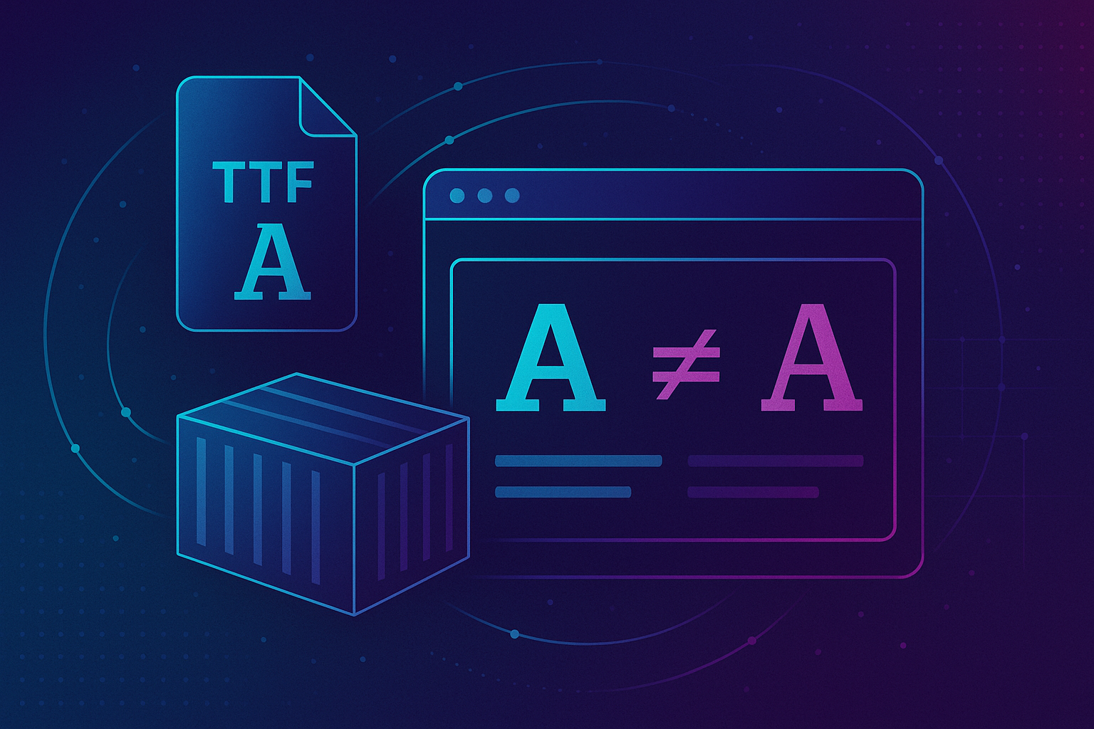 Missing fonts in BC container