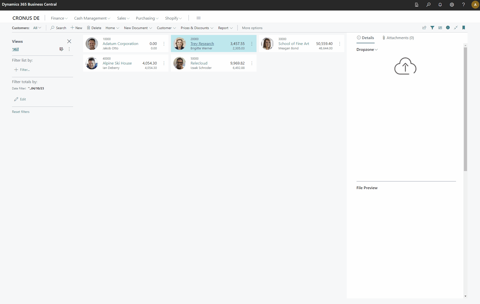 Demo using custom token